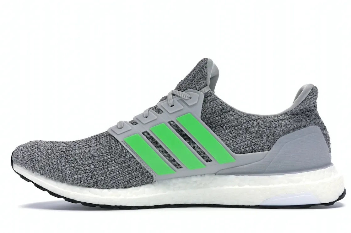 Фото № 3 с приближением к товару «‎adidas Ultraboost 4.0 Grey Lime»