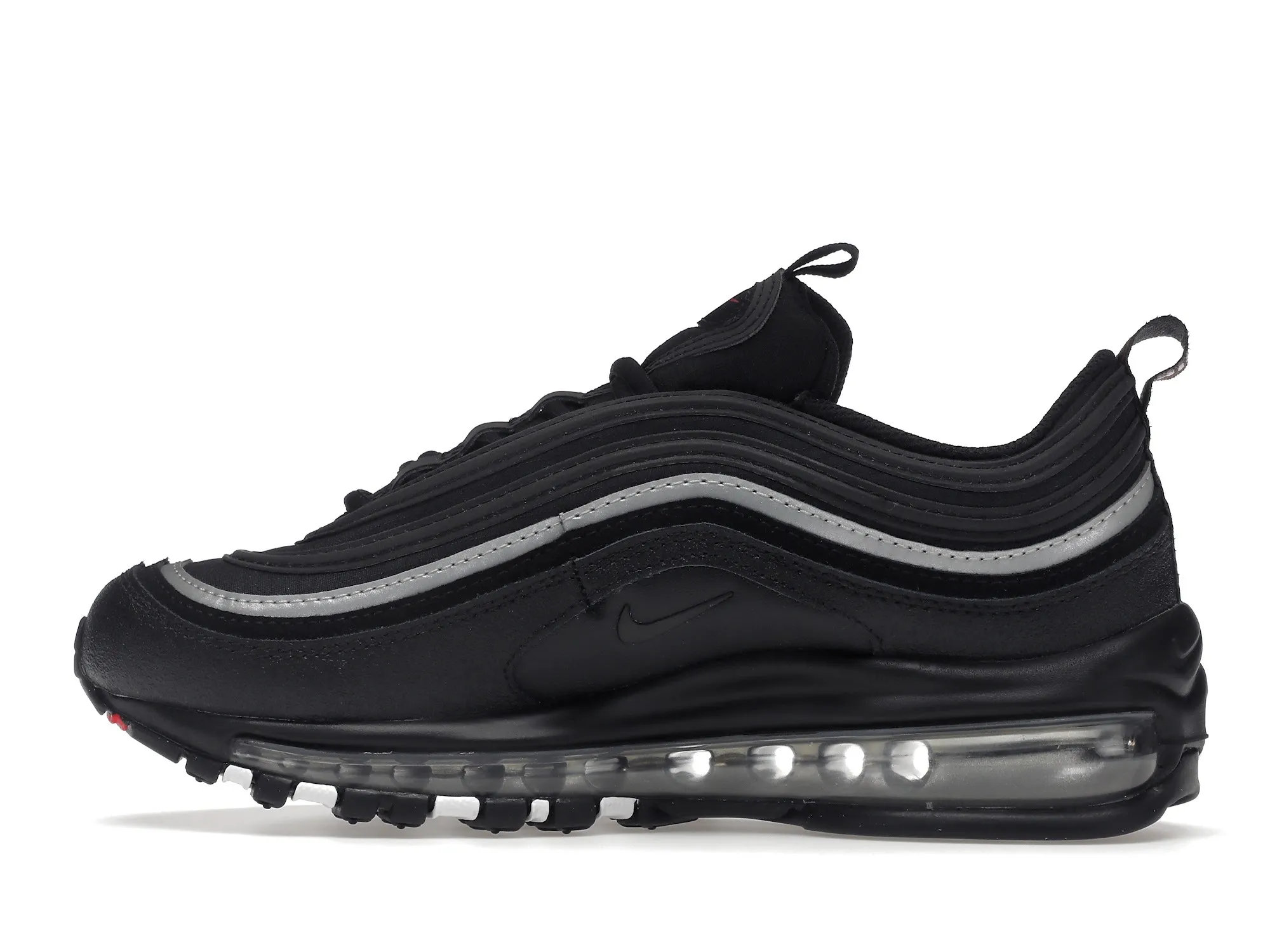 Фото № 5 с приближением к товару «‎Nike Air Max 97 Black Silver Red »
