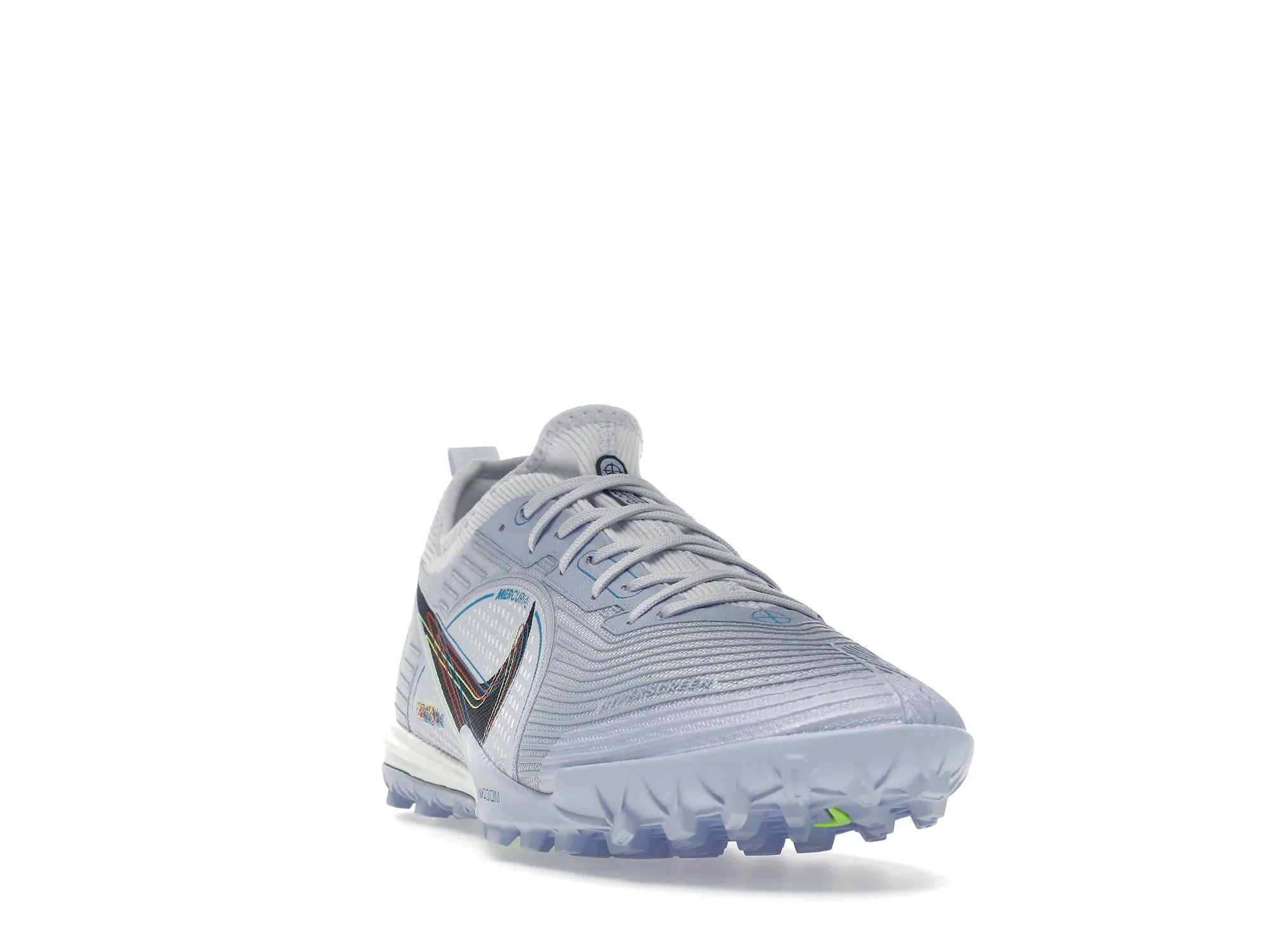Фото № 2 с приближением к товару «‎Nike Mercurial Air Zoom Vapor 14 Pro TF Football Grey Light Marine»
