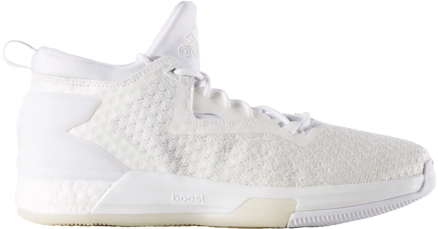 Фото № 1 с приближением к товару «‎adidas D Lillard 2 Boost Primeknit Triple White»