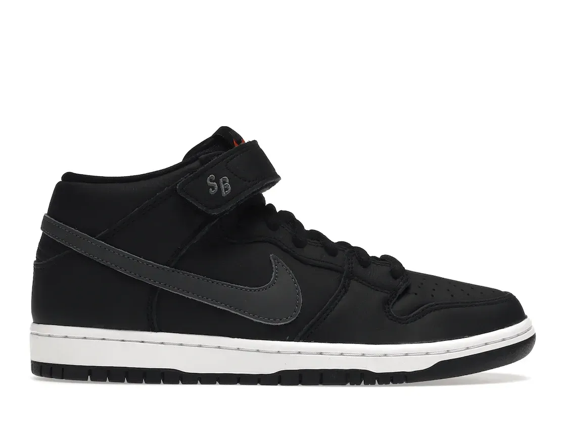 Фото № 1 с приближением к товару «‎Nike SB Dunk Mid ISO Orange Label Black Dark Grey»