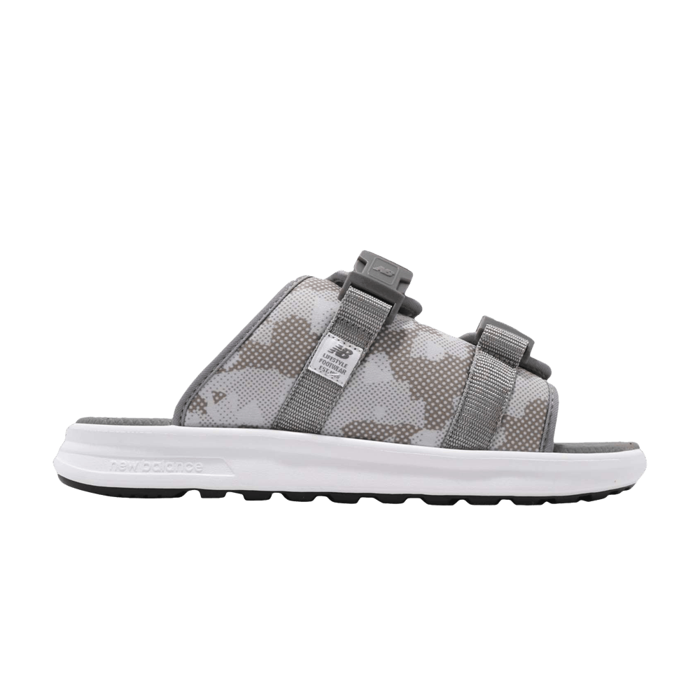New Balance 330 Slides Grey White