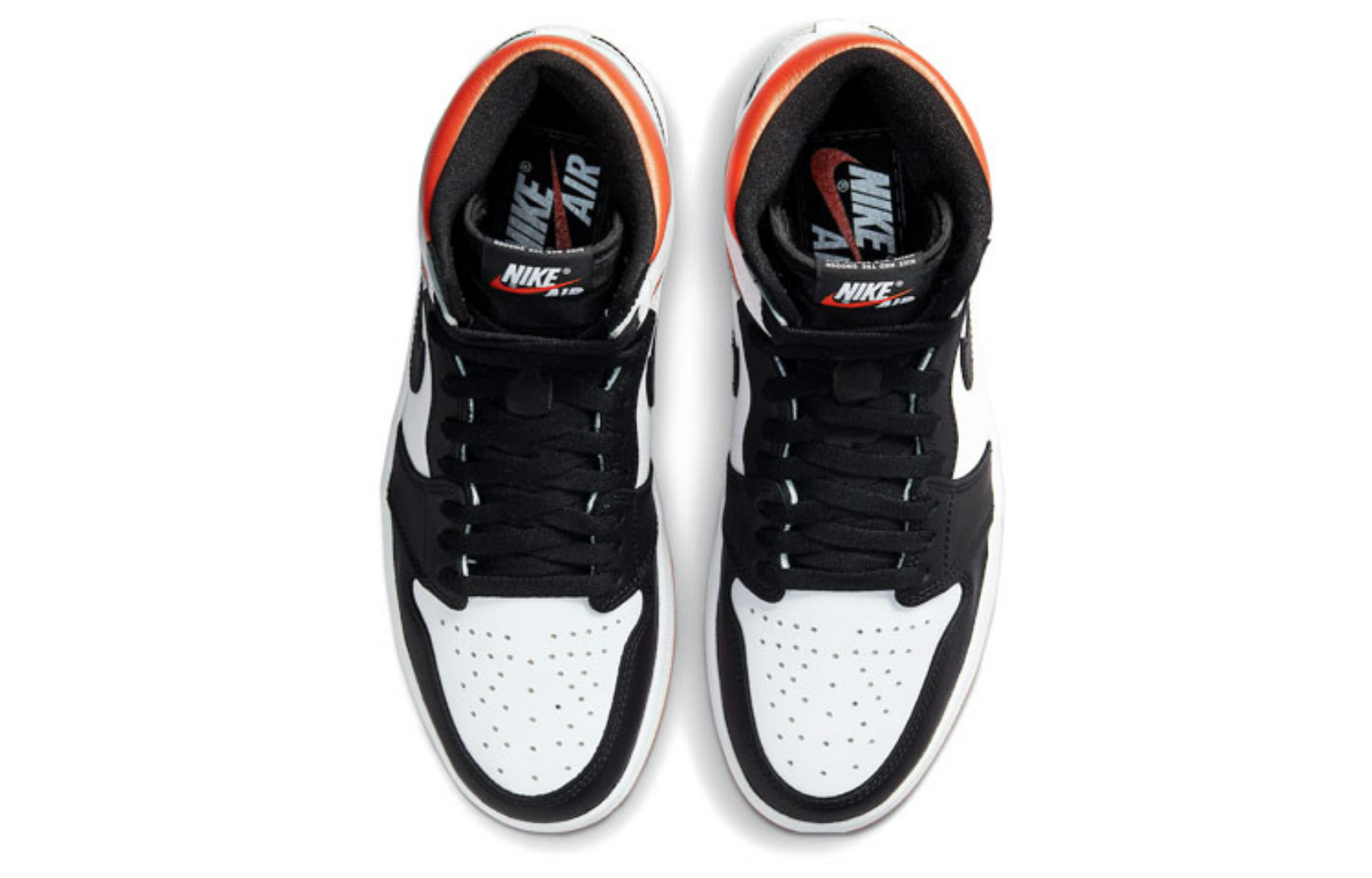 Фото № 4 с приближением к товару «‎Nike Air Jordan 1 Retro High OG Vintage Basketball shoes Electro Orange»