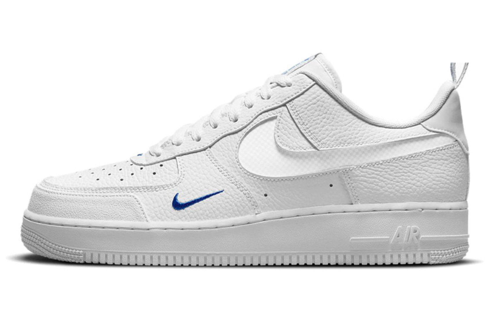 Фото № 1 с приближением к товару «‎Nike Air Force 1 Low "Reflective Swoosh" WhiteBlue»