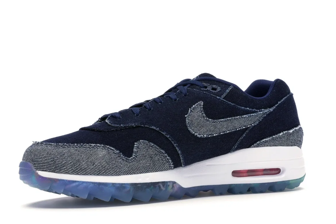 Фото № 2 с приближением к товару «‎Nike Air Max 1 Golf No Denim Allowed Navy»