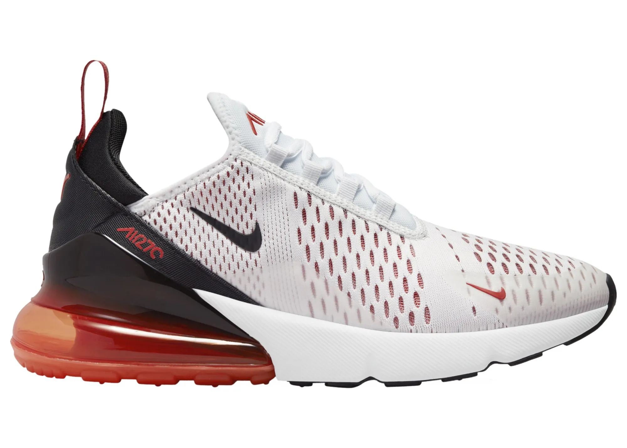 Nike air max 270 cheap off noir habanero red