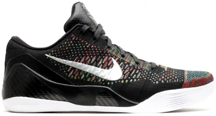Фото № 1 с приближением к товару «‎Nike Kobe 9 Elite Premium Low HTM Milan Black Multi-Color»