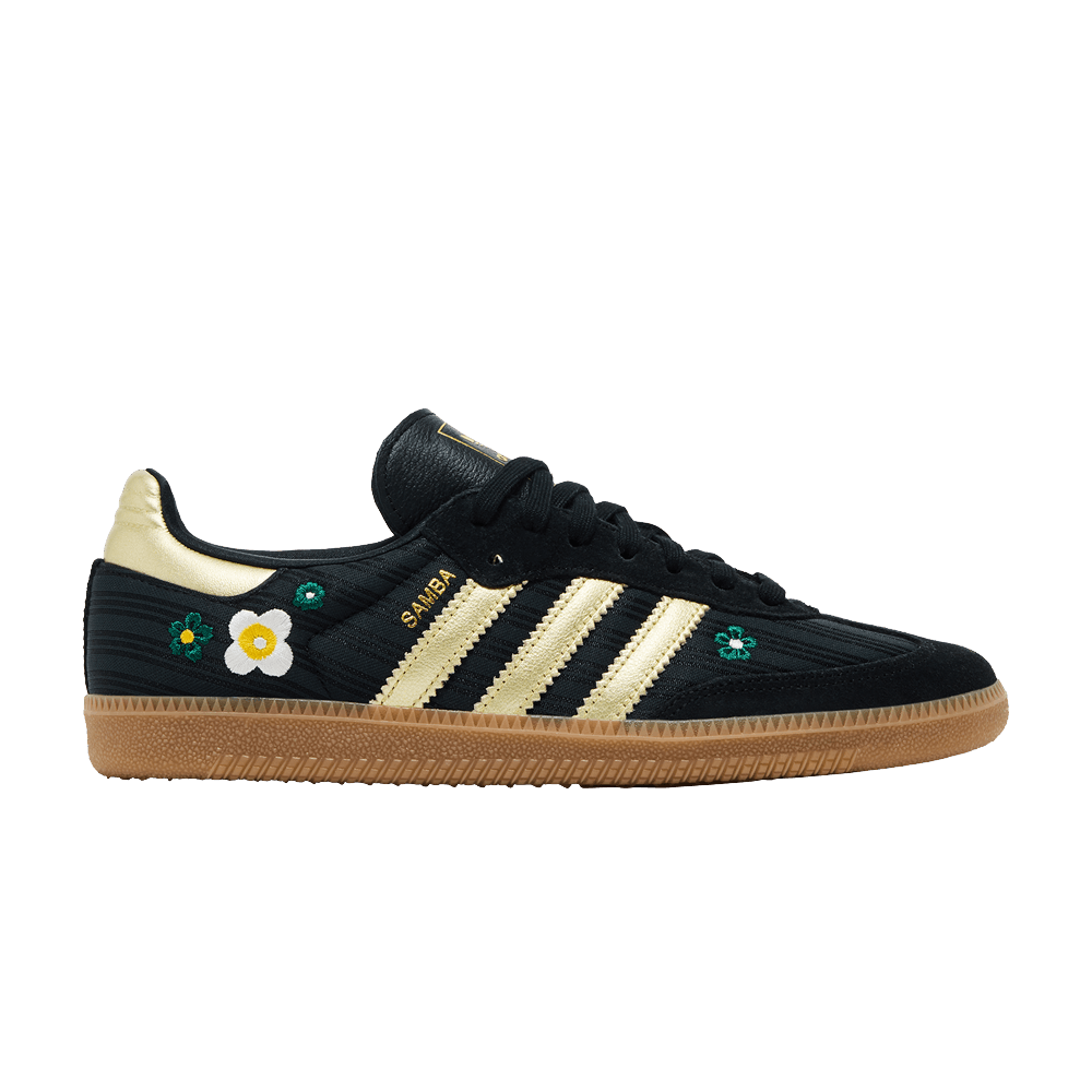 Liberty London x adidas Women's Samba OG Black Gold