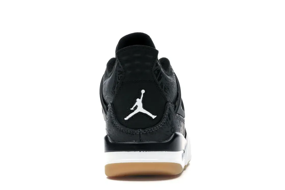 Фото № 4 с приближением к товару «‎Jordan 4 Retro Laser Black Gum »