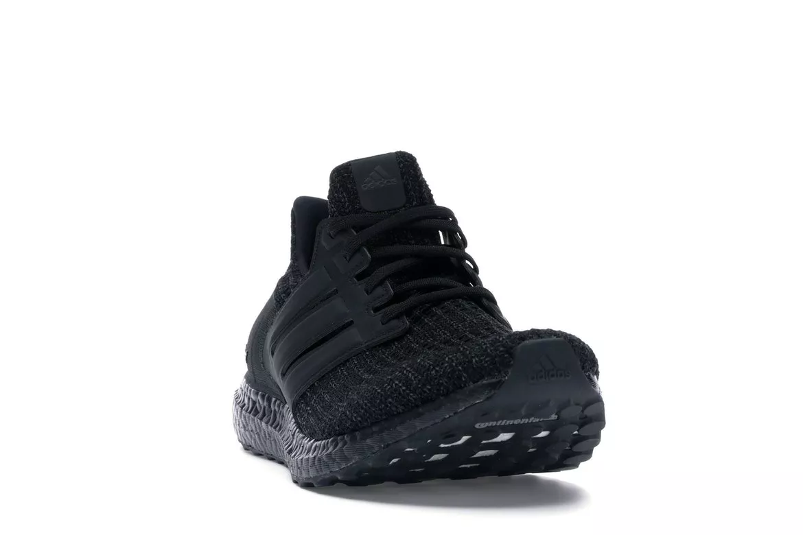 Фото № 2 с приближением к товару «‎adidas Ultra Boost 4.0 Triple Black Nubuck Cage»