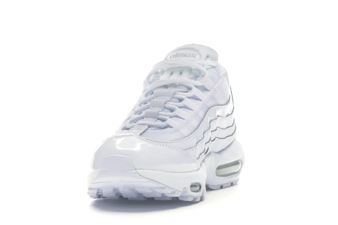 Фото № 4 с приближением к товару «‎Nike Air Max 95 Triple White »