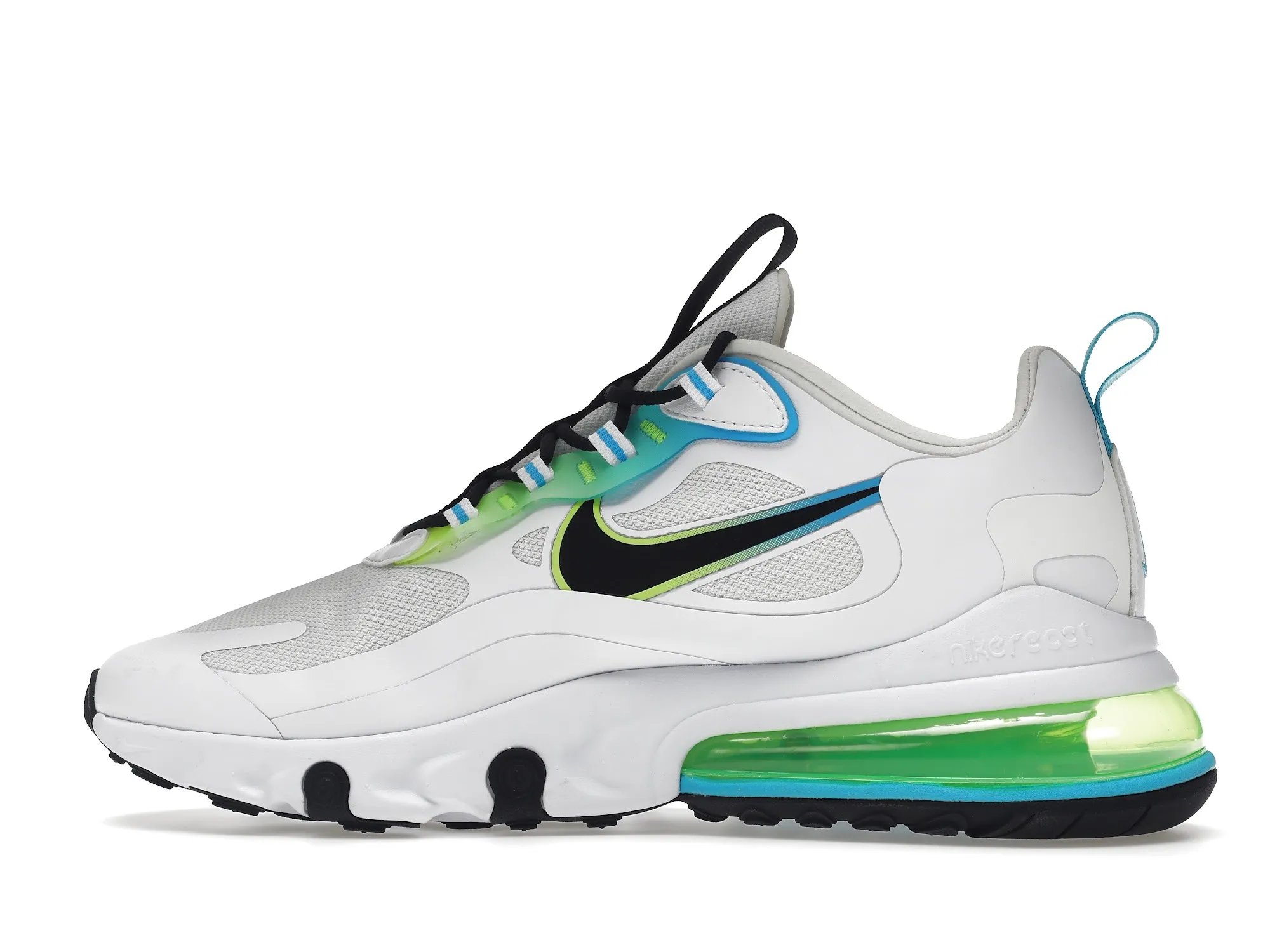 Фото № 5 с приближением к товару «‎Nike Air Max 270 React Worldwide Pack White»