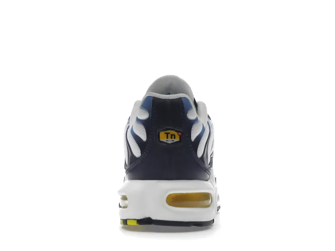 Фото № 4 с приближением к товару «‎Nike Air Max Plus White Navy Gold»