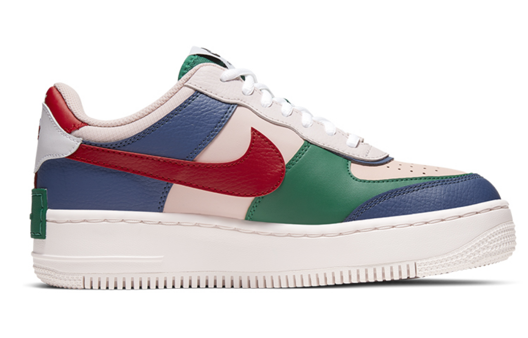 Фото № 2 с приближением к товару «‎Nike Air Force 1 Shadow Mystic Navy»