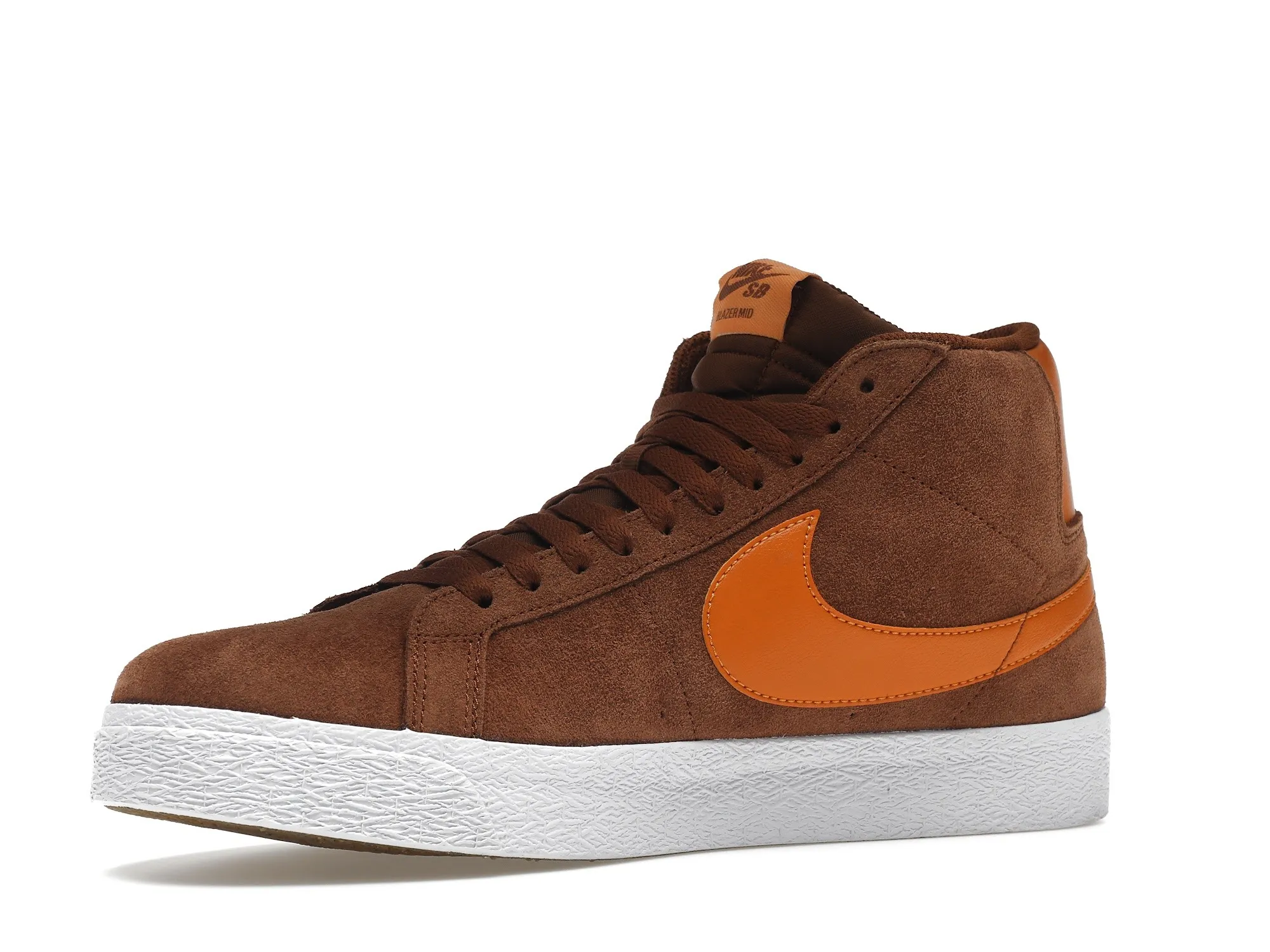 Фото № 4 с приближением к товару «‎Nike SB Blazer Mid Pecan Light Curry»