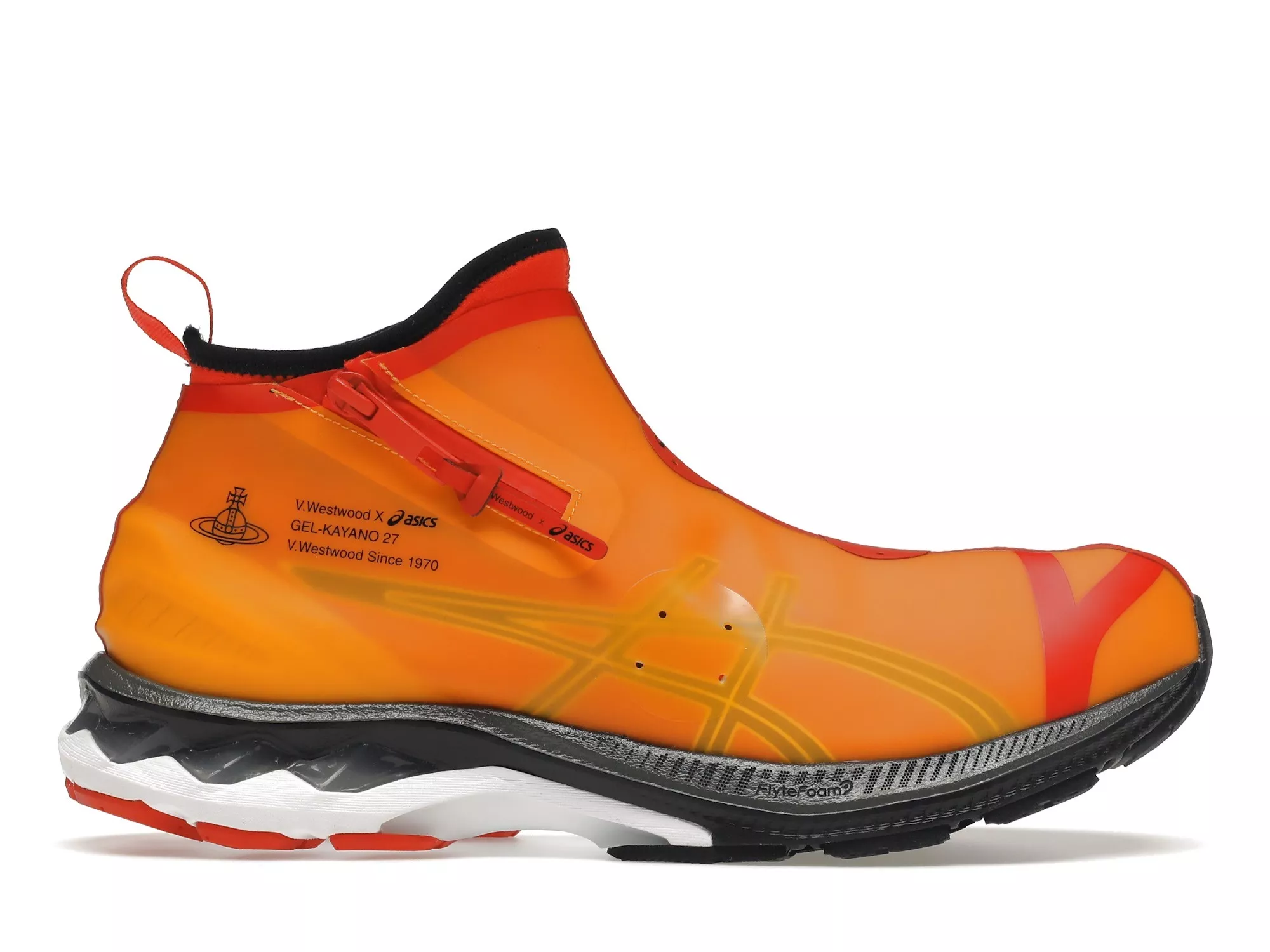 Фото № 1 с приближением к товару «‎ASICS Gel-Kayano 27 LTX Vivienne Westwood Citrus»