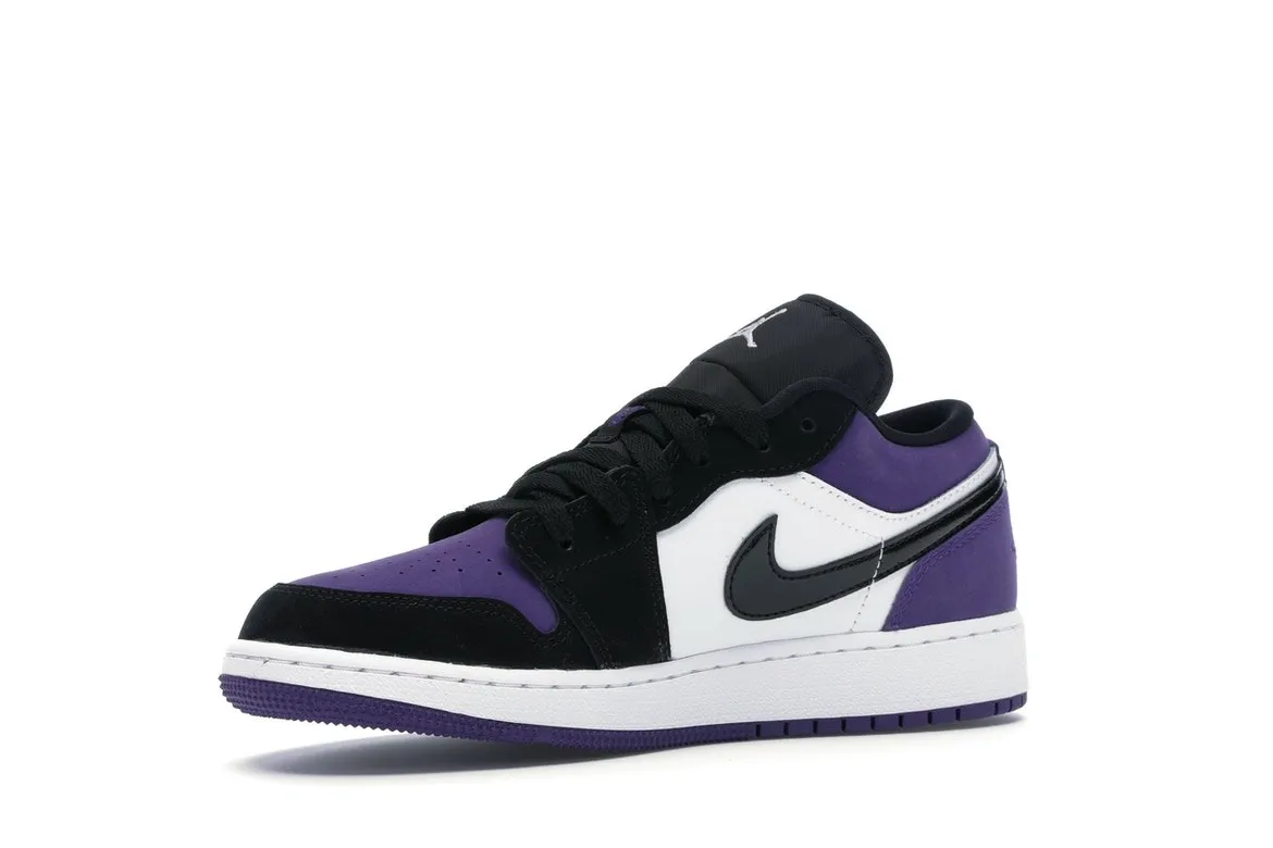 Фото № 4 с приближением к товару «‎Jordan 1 Low Court Purple »