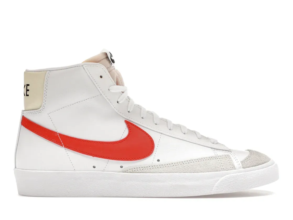 Фото № 1 с приближением к товару «‎Nike Blazer Mid 77 Vintage White Picante Red Coconut Milk»