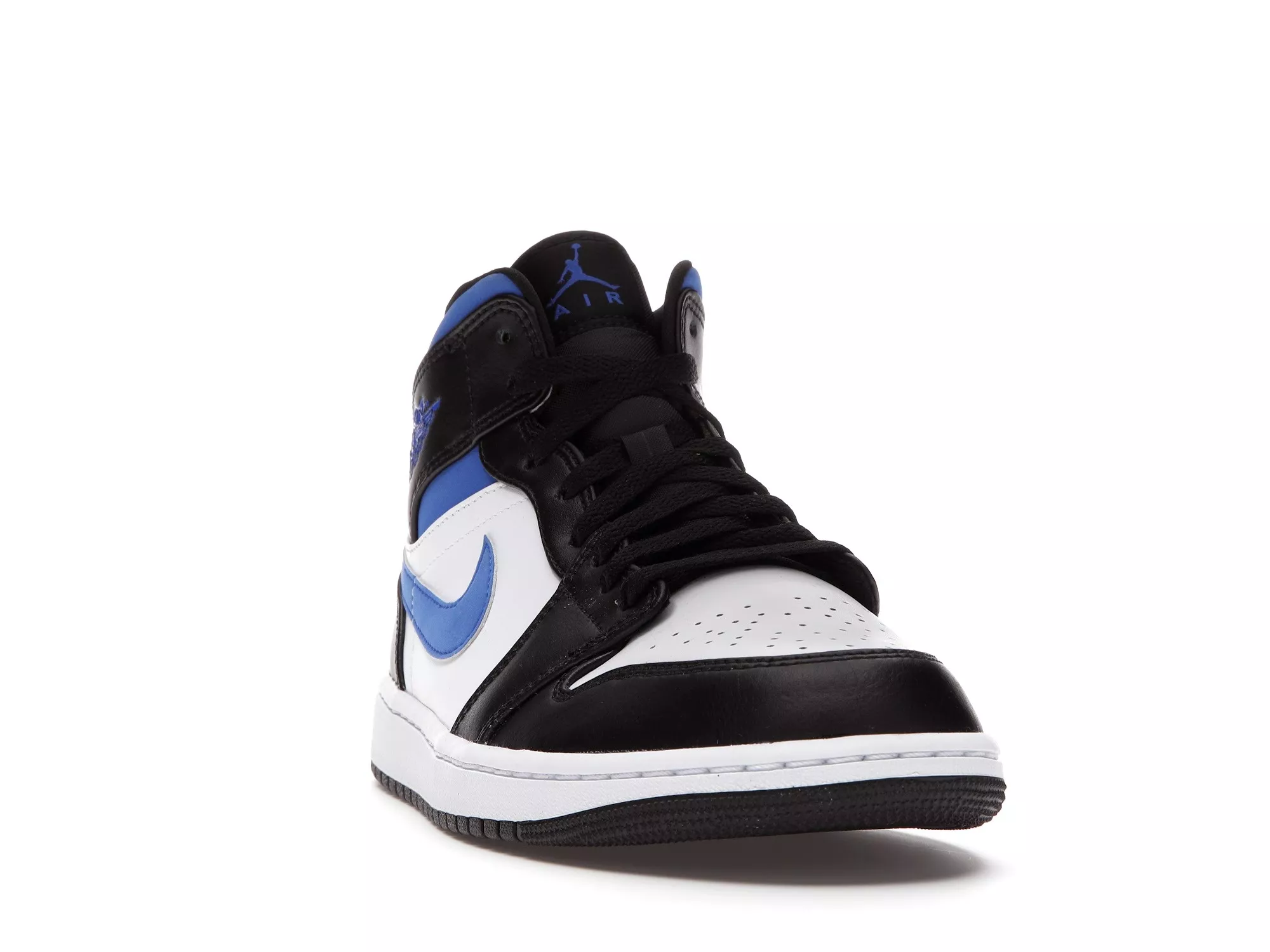 Фото № 2 с приближением к товару «‎Jordan 1 Mid White Black Racer Blue»