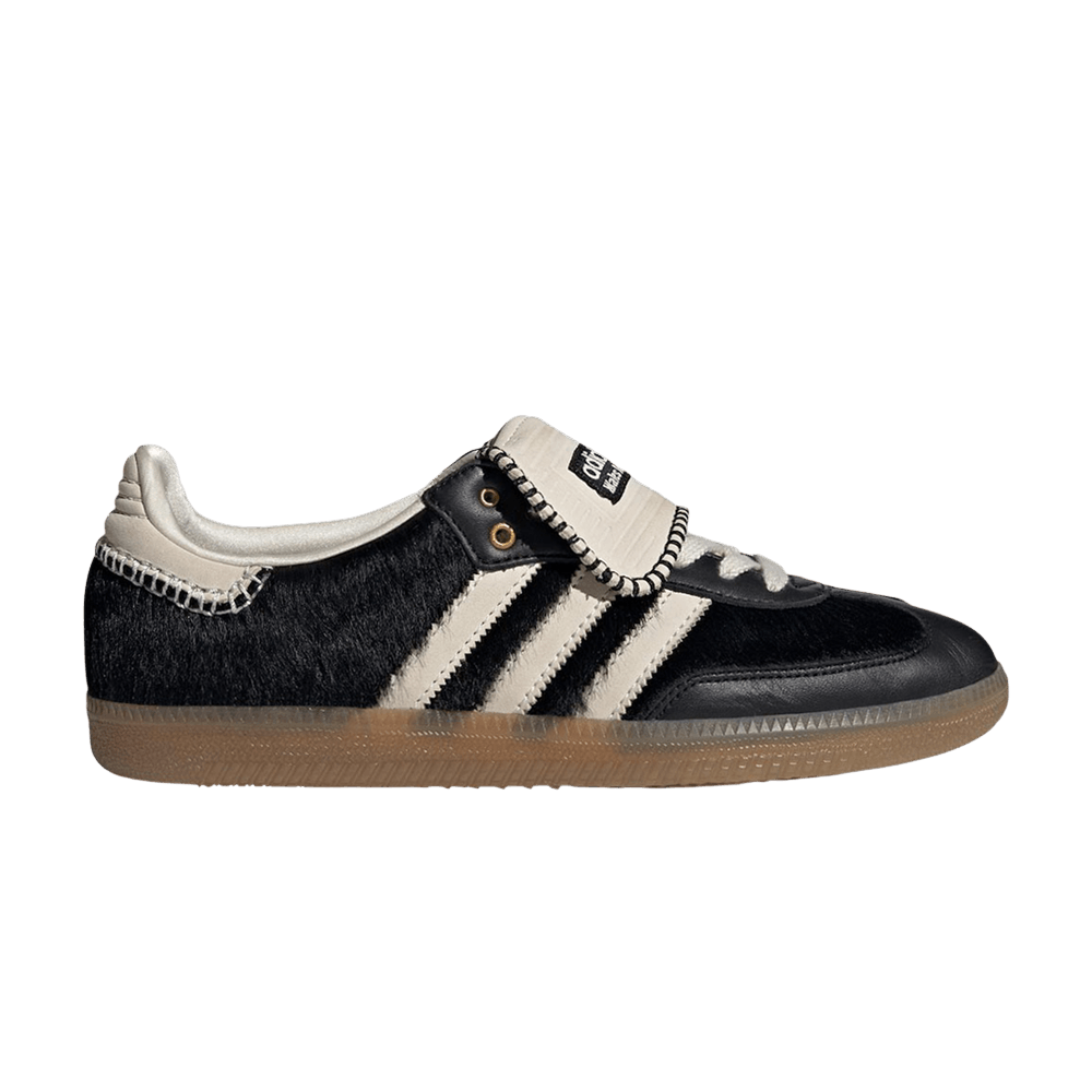 Wales Bonner x adidas Samba Pony Tonal Black Cream White Sample