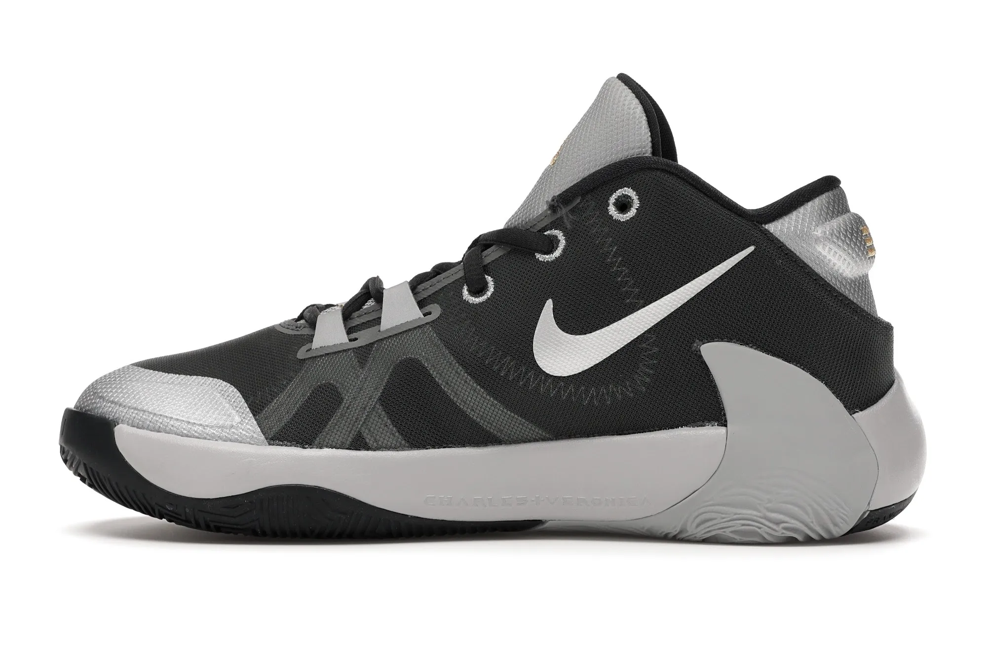Фото № 5 с приближением к товару «‎Nike Zoom Freak 1 Smoke Grey »