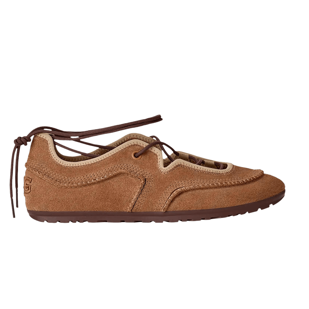 UGG Women's Quill Ballet Sneaker Chestnut