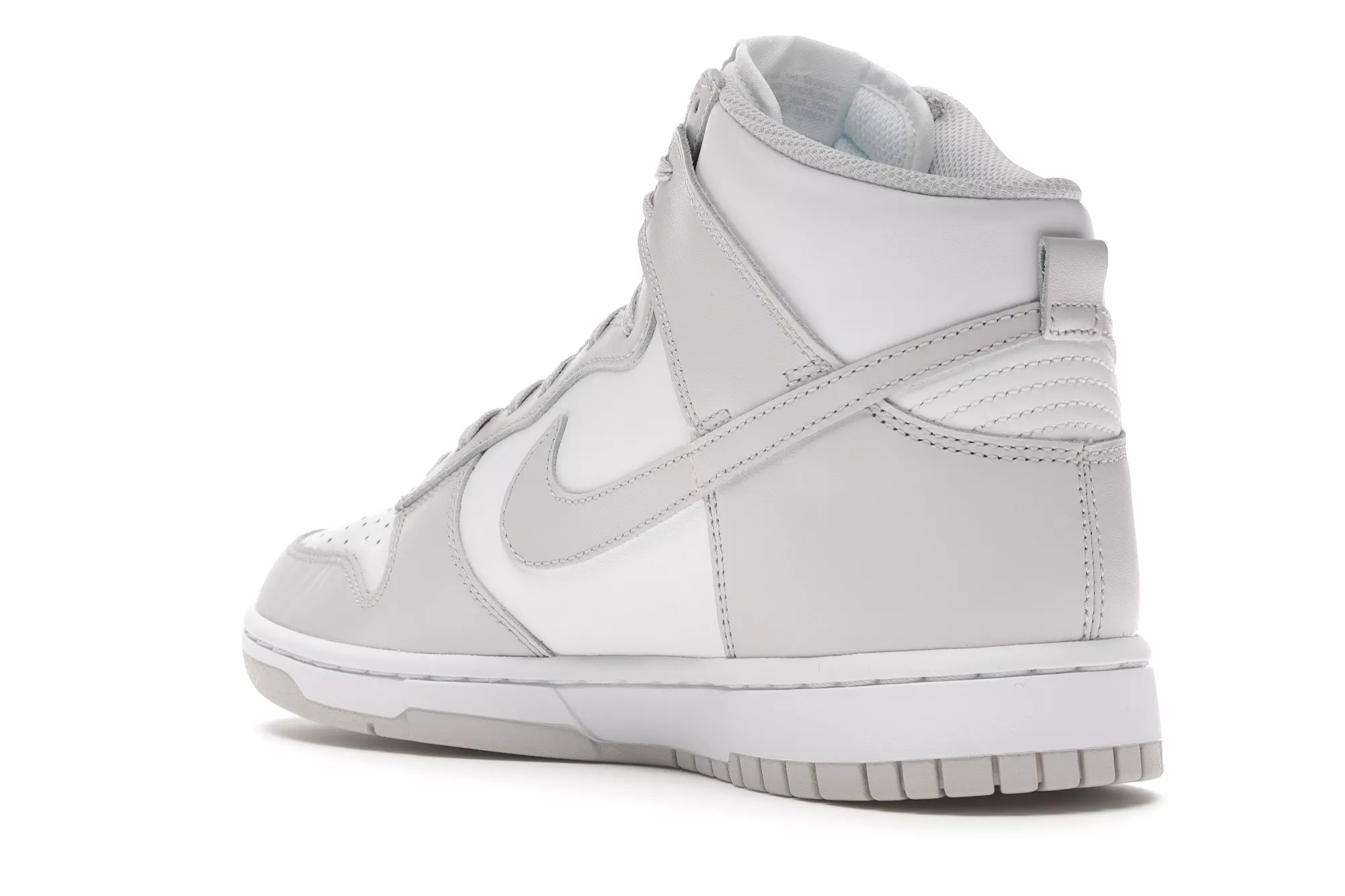 Фото № 5 с приближением к товару «‎Nike Dunk High Retro White Vast Grey (2021)»