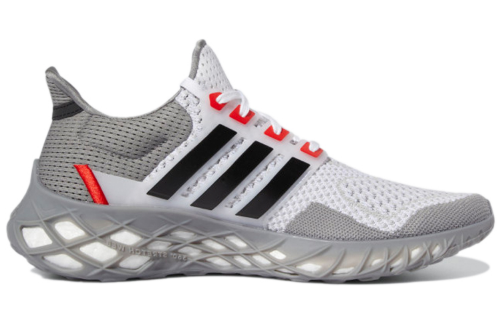 Фото № 2 с приближением к товару «‎adidas Ultraboost Web Dna Low-Top Running Shoes Grey»