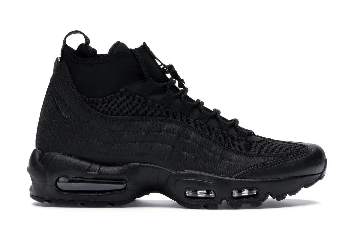 Фото № 1 с приближением к товару «‎Nike Air Max 95 Sneakerboot Triple Black»