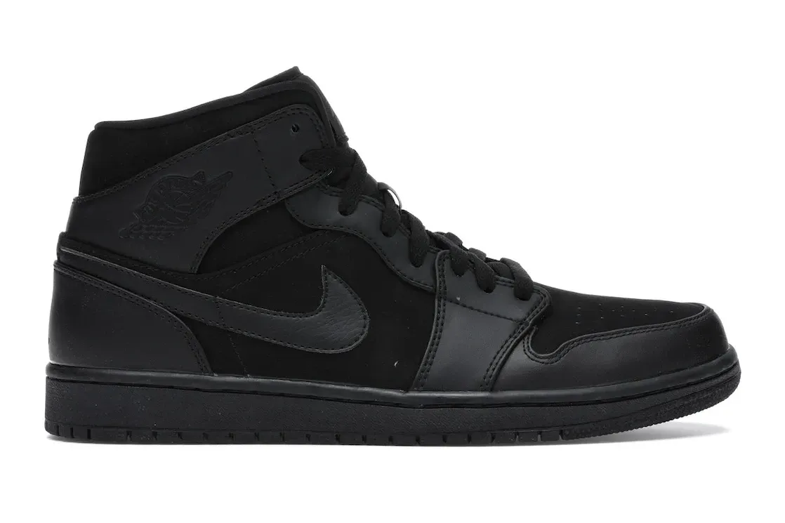 Фото № 1 с приближением к товару «‎Jordan 1 Mid Triple Black (2014)»