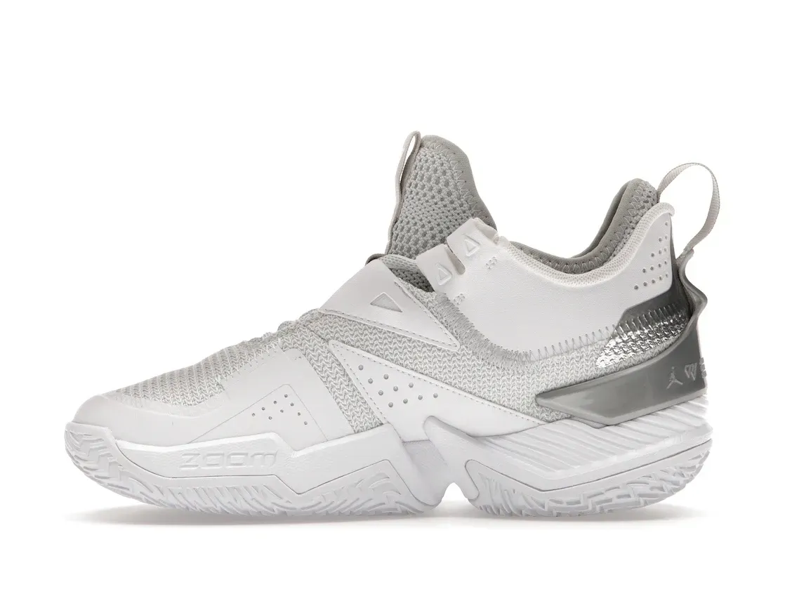 Фото № 3 с приближением к товару «‎Jordan Westbrook One Take White Metallic Silver»