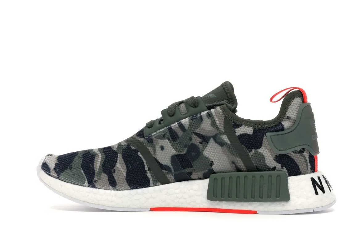 Фото № 5 с приближением к товару «‎adidas NMD R1 Green Camo»