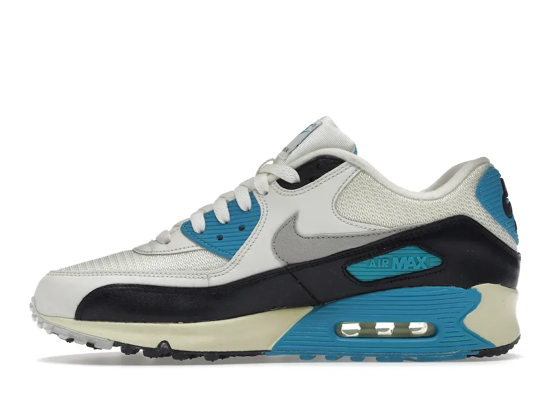Фото № 3 с приближением к товару «‎Nike Air Max 90 Sail Neutral Grey»