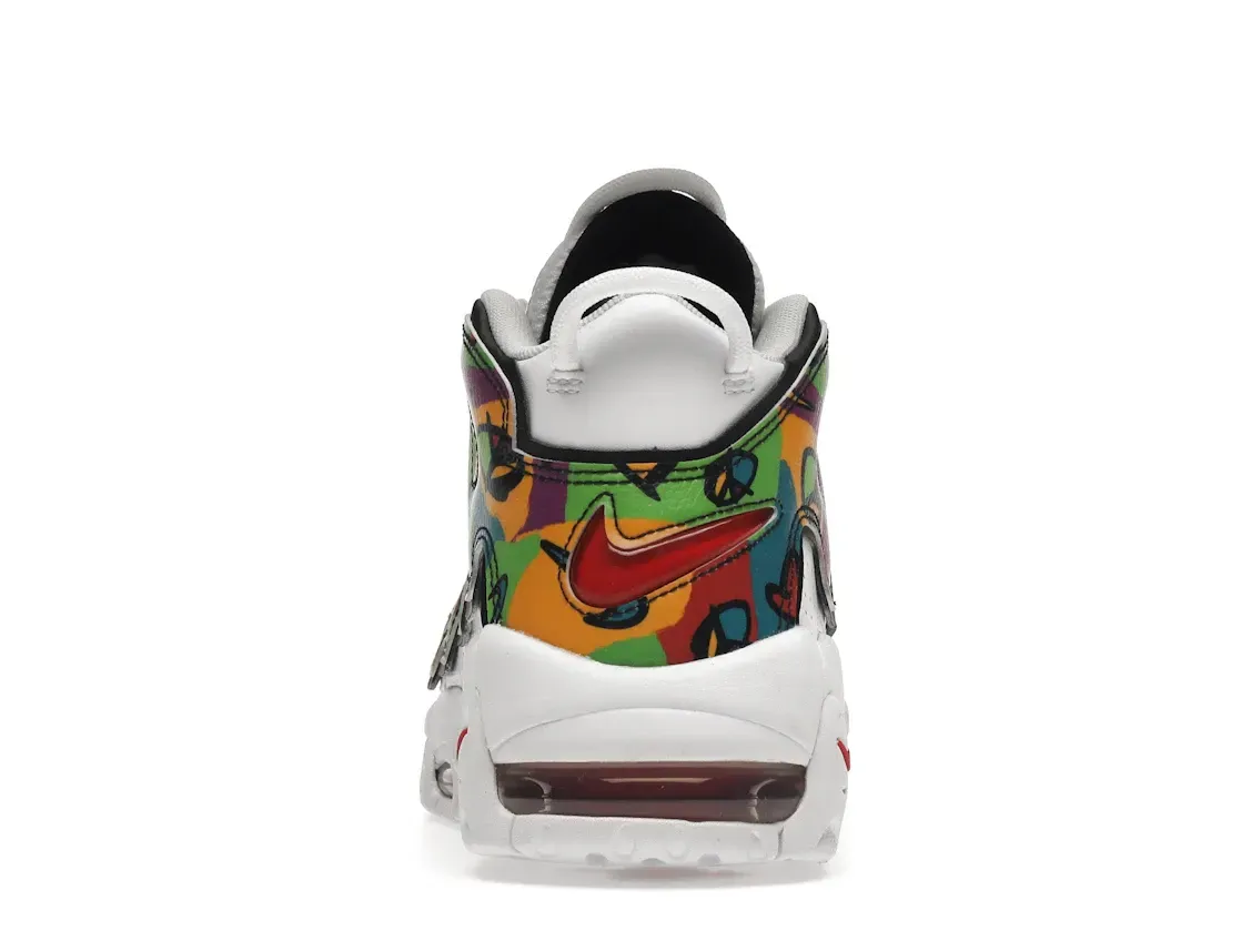 Фото № 4 с приближением к товару «‎Nike Air More Uptempo Peace, Love, Swoosh»