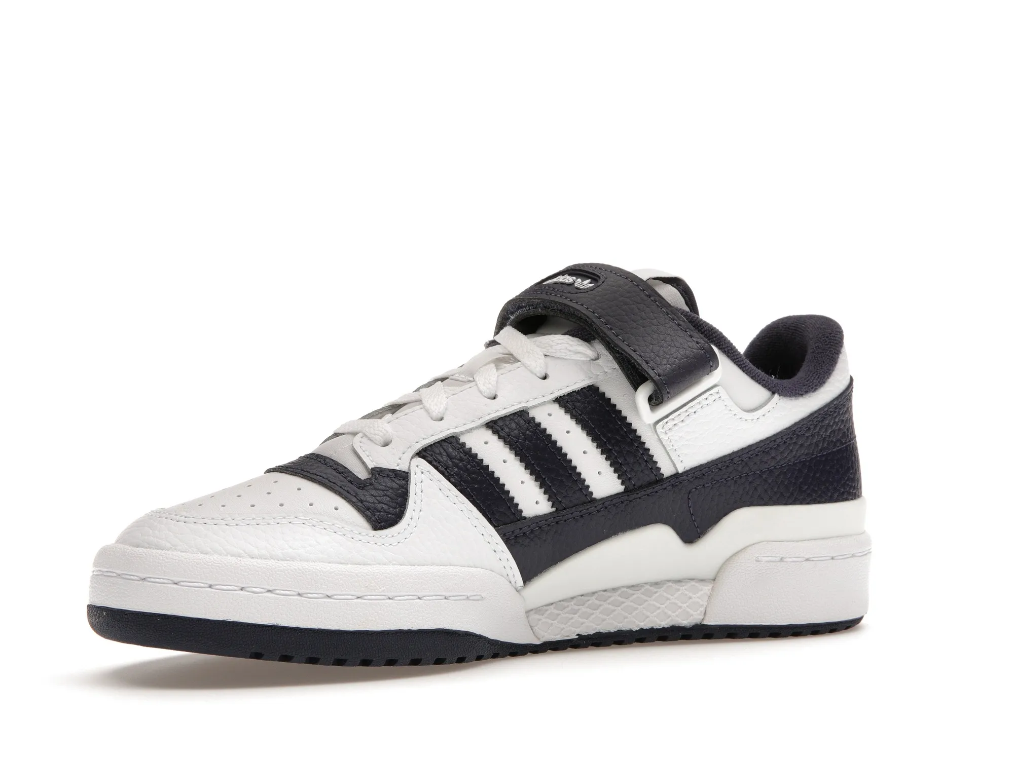 Фото № 4 с приближением к товару «‎adidas Forum Low White Navy»