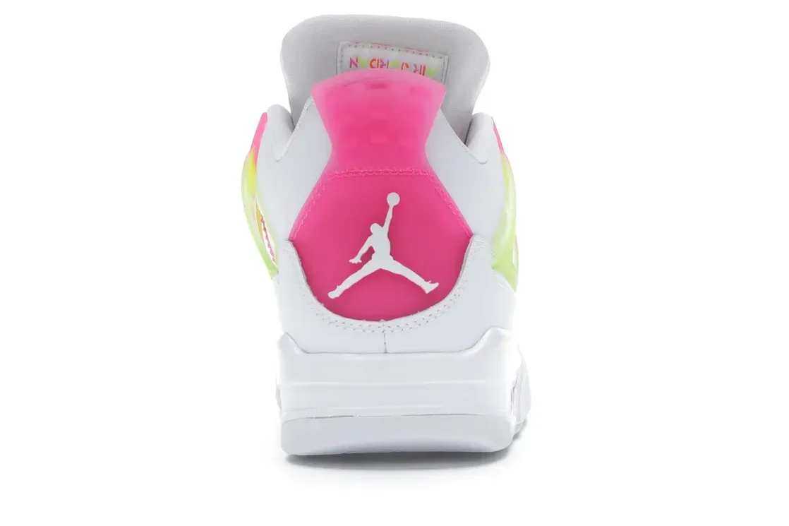 Фото № 4 с приближением к товару «‎Jordan 4 Retro White Lemon Pink »