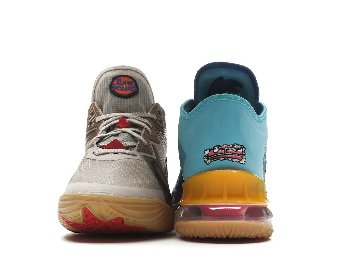 Фото № 4 с приближением к товару «‎Nike LeBron 18 Low Wile E. vs Roadrunner Space Jam»