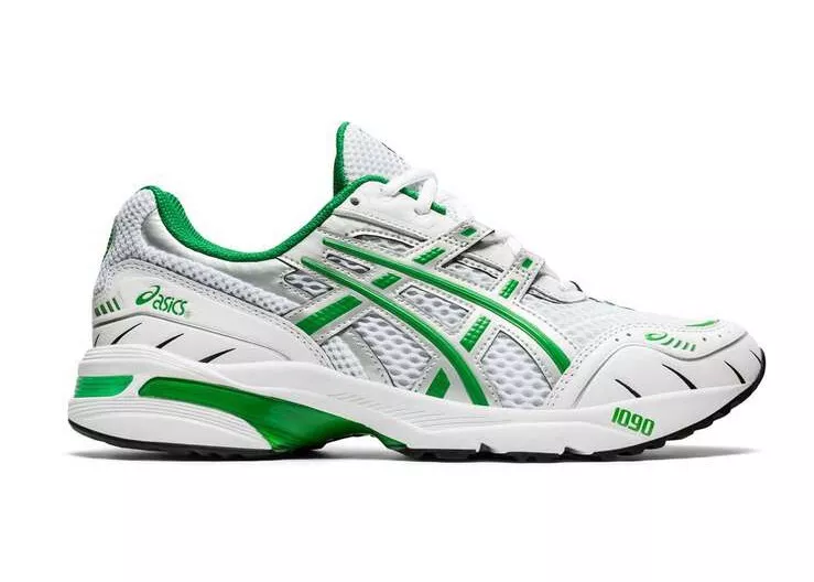 Фото № 1 с приближением к товару «‎ASICS Gel-1090 White Green»