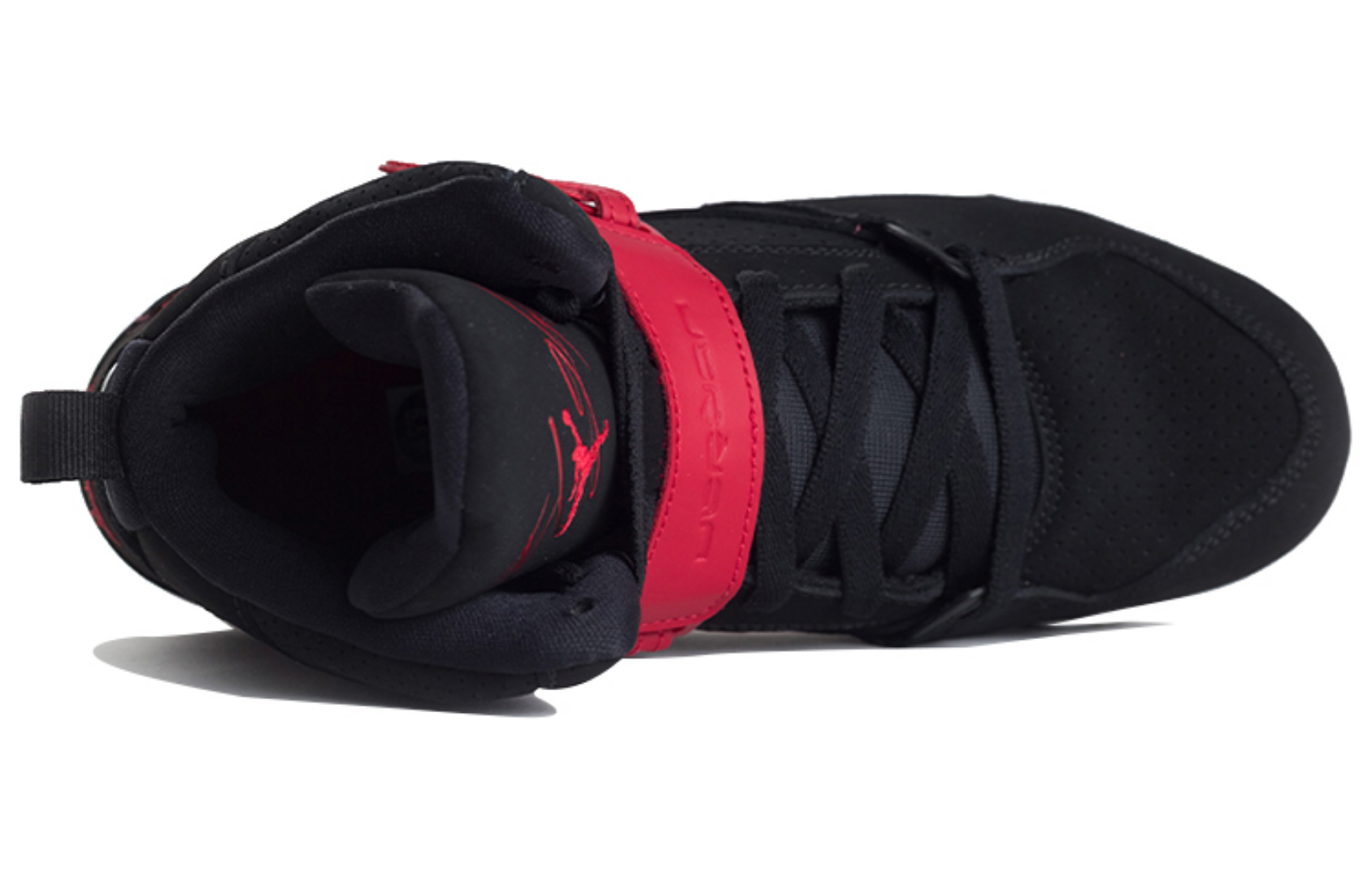 Фото № 4 с приближением к товару «‎Air Jordan Jordan Flight 45 High GS 'Black Gym Red'»