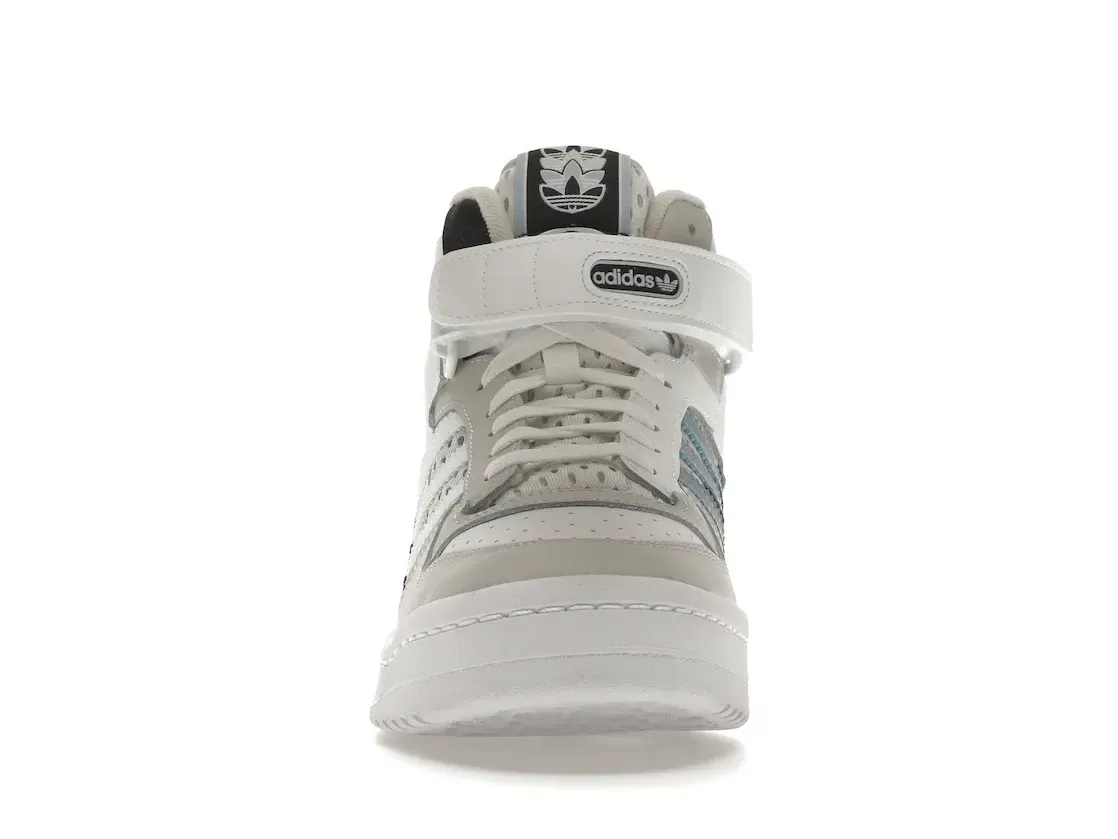 Фото № 2 с приближением к товару «‎adidas Forum Mid White Ambient Sky»