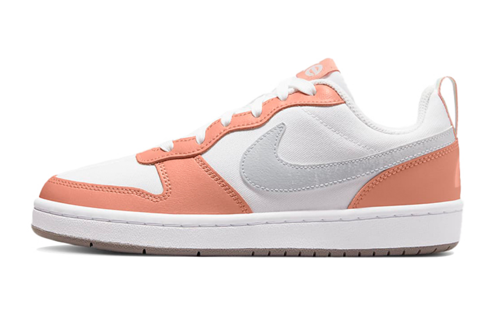 Фото № 1 с приближением к товару «‎Nike Court Borough Low 2 SE Skate shoes whiteorange»