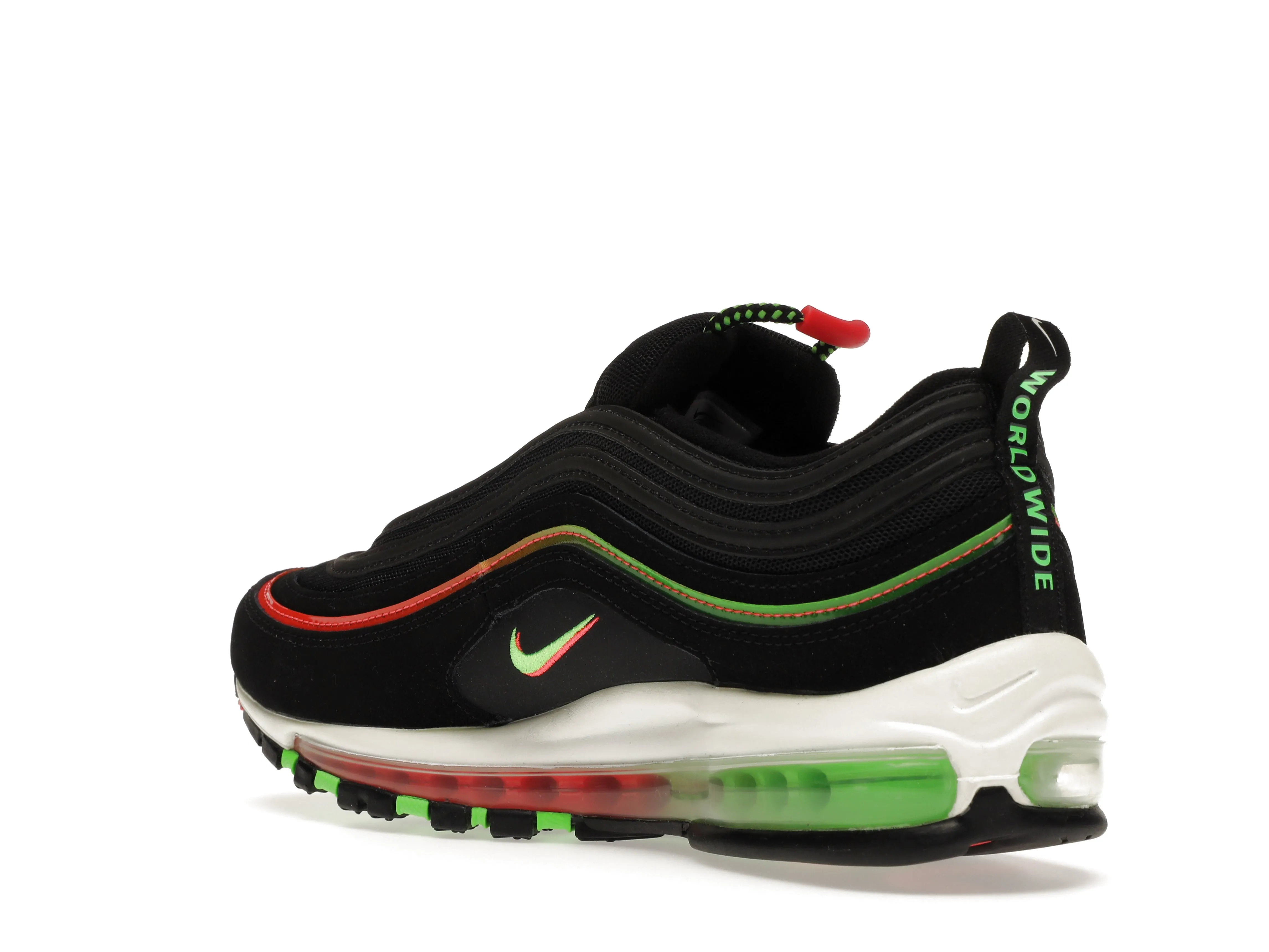 Фото № 6 с приближением к товару «‎Nike Air Max 97 Worldwide Black»