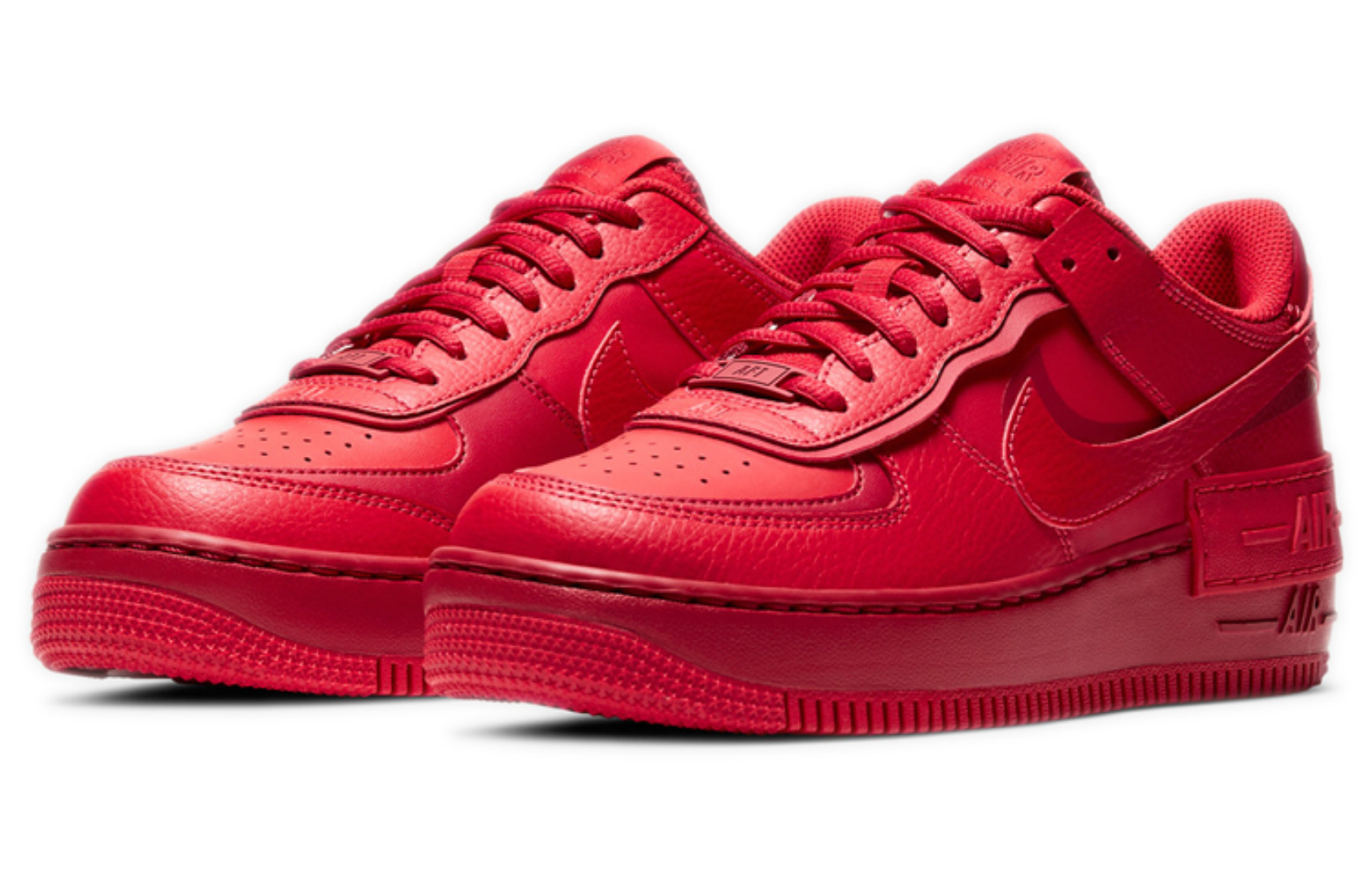 Фото № 3 с приближением к товару «‎Nike Wmns Air Force 1 Shadow 'Triple Red'»