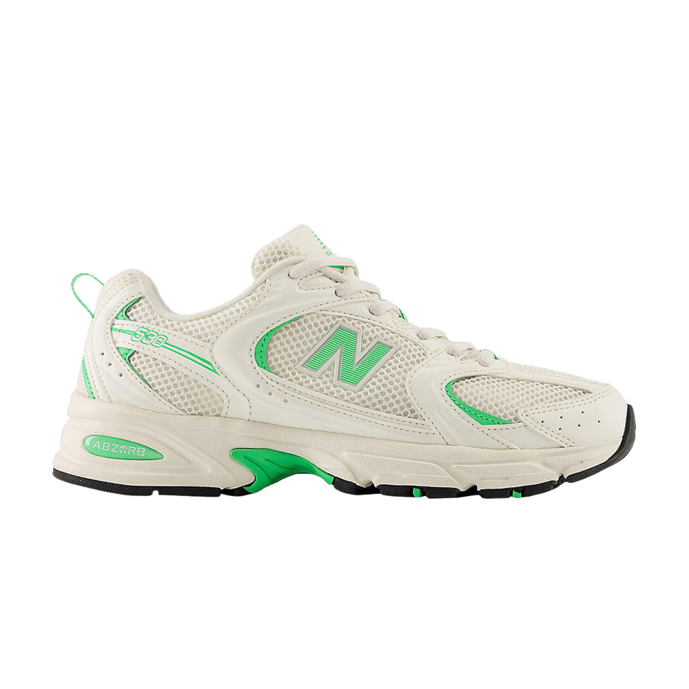 New Balance 530 Sea Salt Lime Leaf