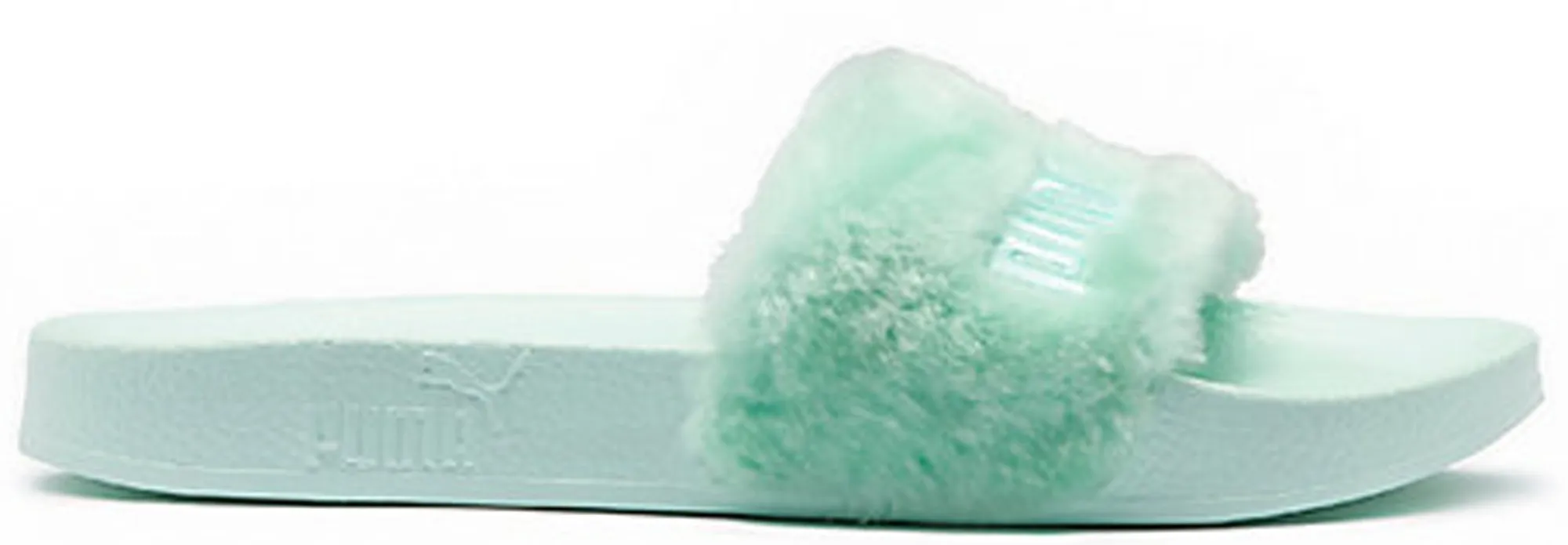 Puma Fur Slide Rihanna Fenty Bay Mint