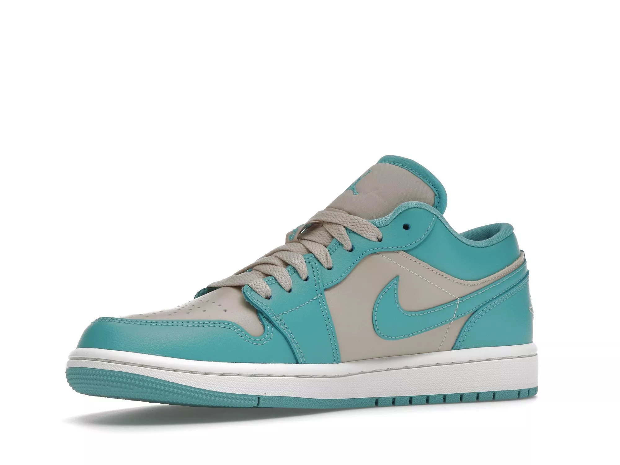 Фото № 4 с приближением к товару «‎Jordan 1 Low Tropical Teal »