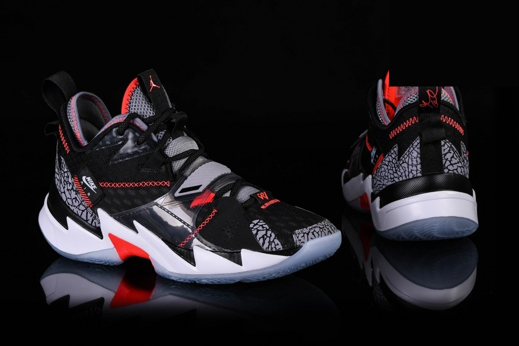 Фото № 2 с приближением к товару «‎Nike Air Jordan Why Not Zer0.3 Cement R. Westbrook»