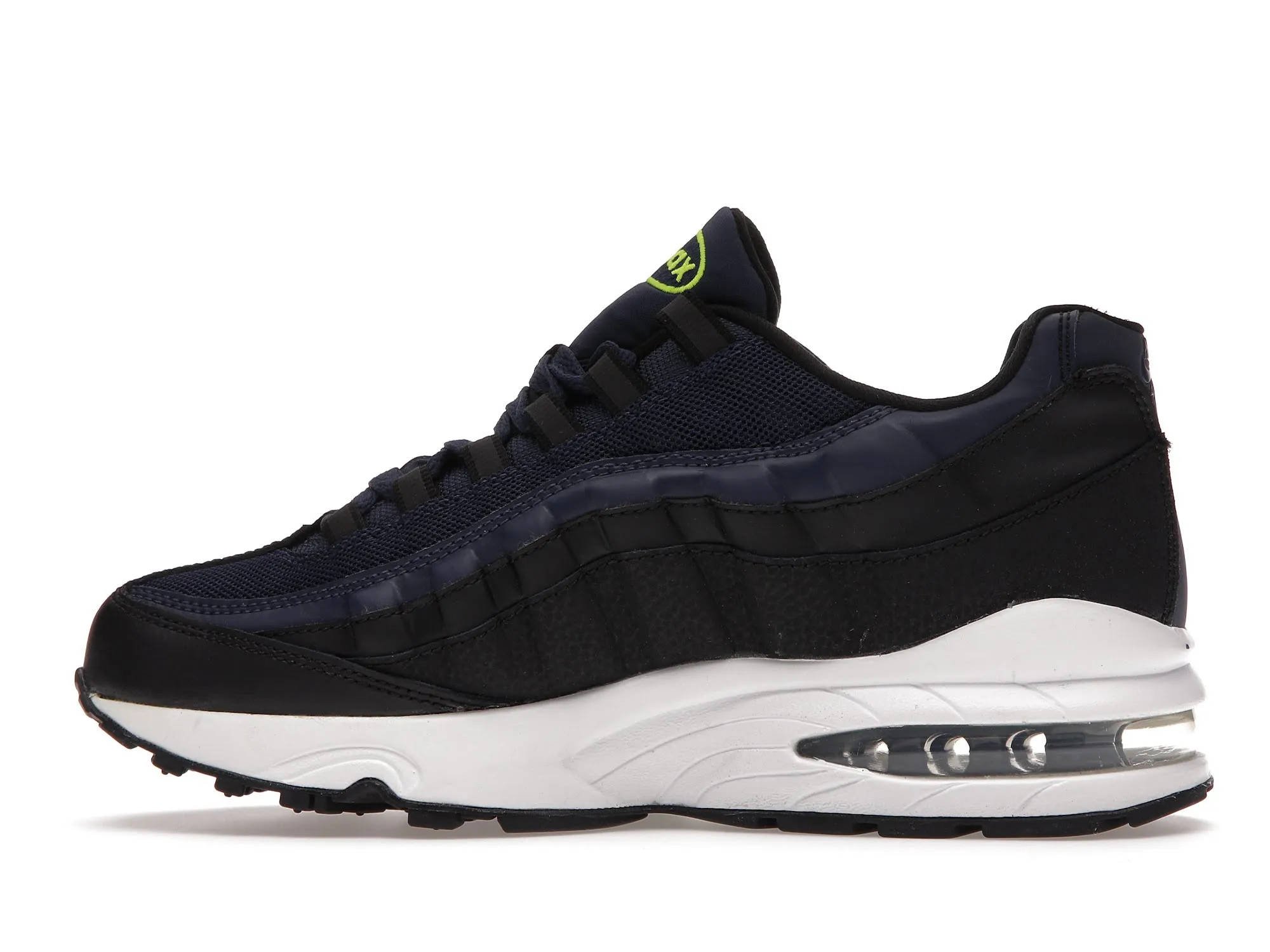 Фото № 6 с приближением к товару «‎Nike Air Max 95 Black Midnight Navy »