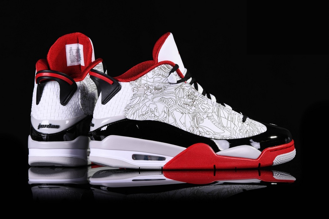 Фото № 3 с приближением к товару «‎Nike Air Jordan Dub Zero OG Laser »