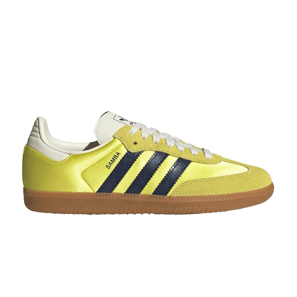 adidas Women's Samba OG Shock Yellow Night Indigo